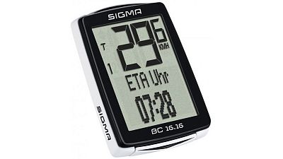 Превью  Велокомпьютер SIGMA BC 16.16 проводной (16 функций)